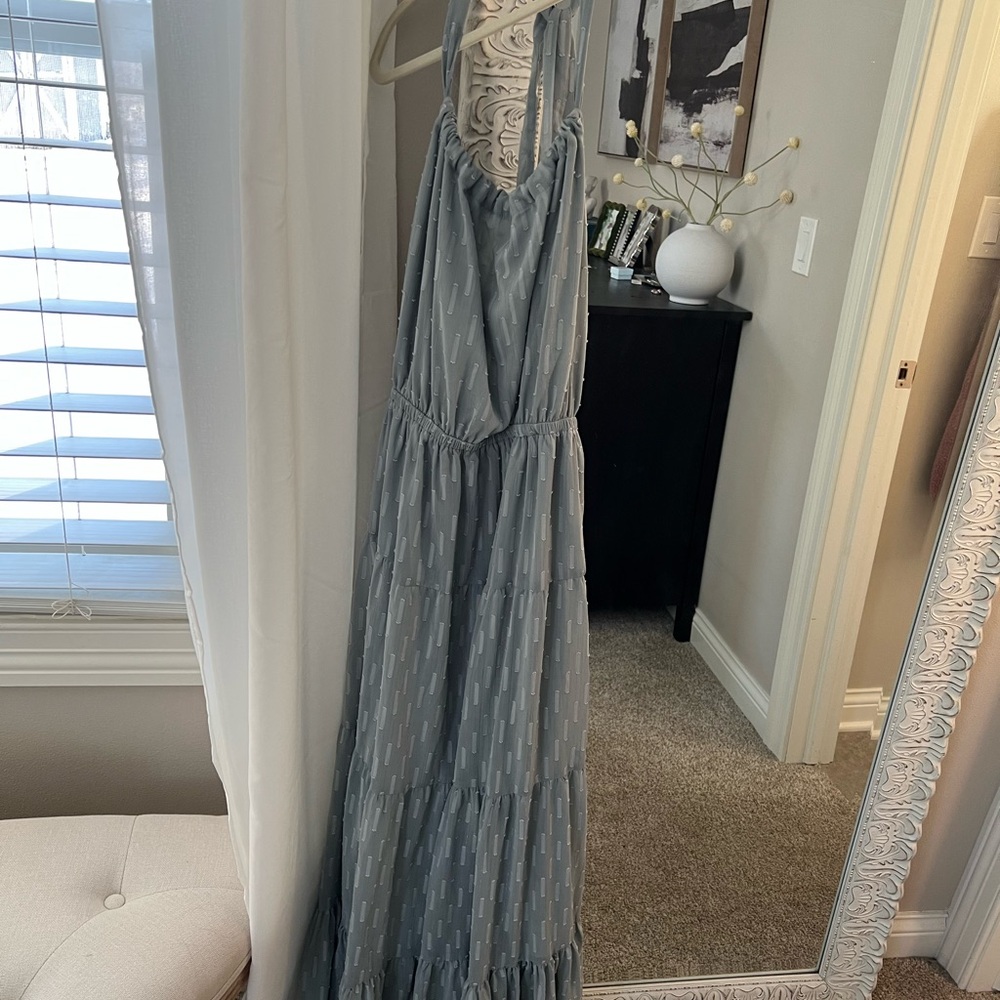 Vici Light Blue Maxi Dress - Picture 2 of 6